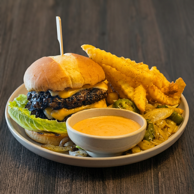 Jedi Double Double Burger.